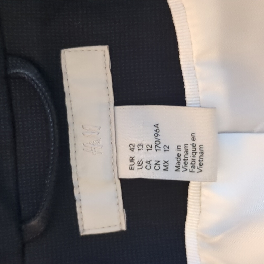 Navy Single Button Blazer - image 5